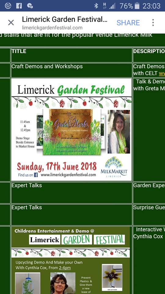 limerick garden fest